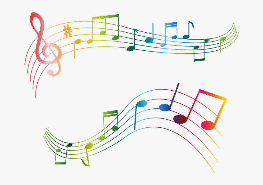 Music Notes Transparent Png - Transparent Background Music Png, Png Download