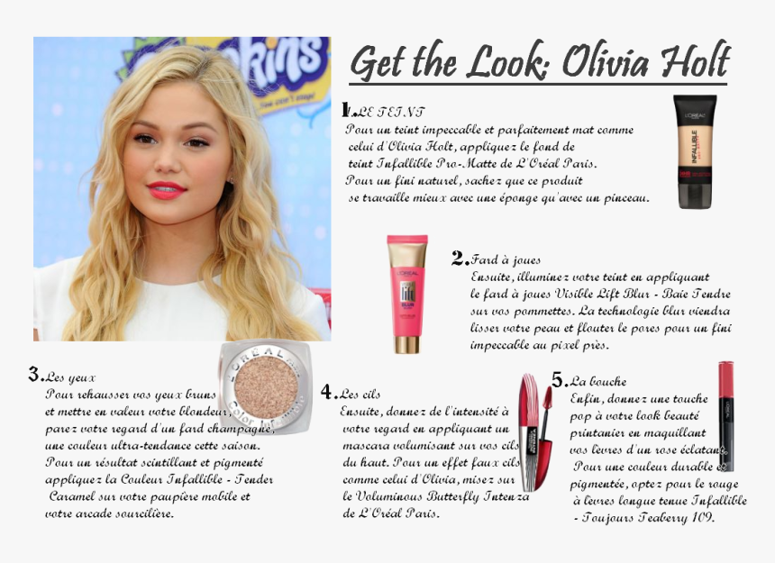 Olivia Holt, HD Png Download
