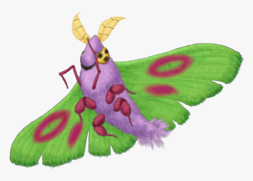 Clip Art Dustox For Collab By - Rosy Maple Moth, HD Png Download