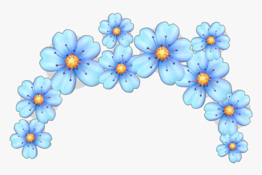 Pink Emoji Flower Crown, HD Png Download