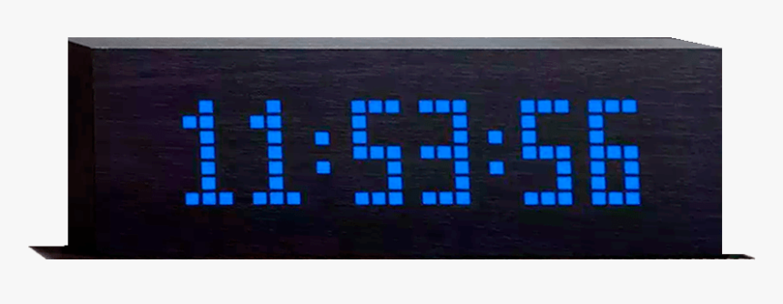 Reloj Despertador Con Mensaje - Led Display, HD Png Download