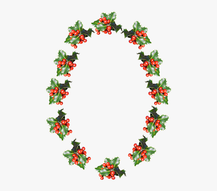 Christmas Frame Oval - Ball N Chain Necklace, HD Png Download