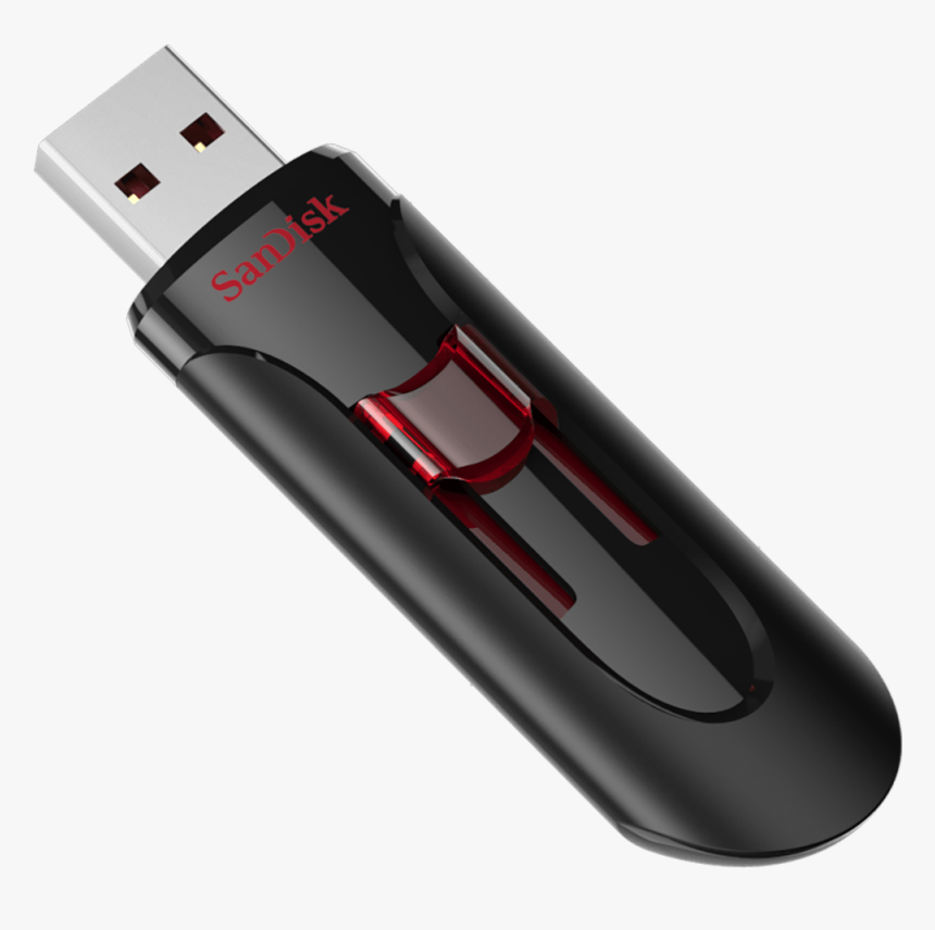 Usb Pen Drive Transparent Background - Sandisk Cruzer Glide 3.0, HD Png Download