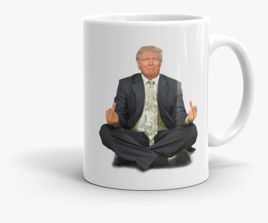Donald Trump Meditation Coffee Mugs - Political Coffee Mugs, HD Png Download