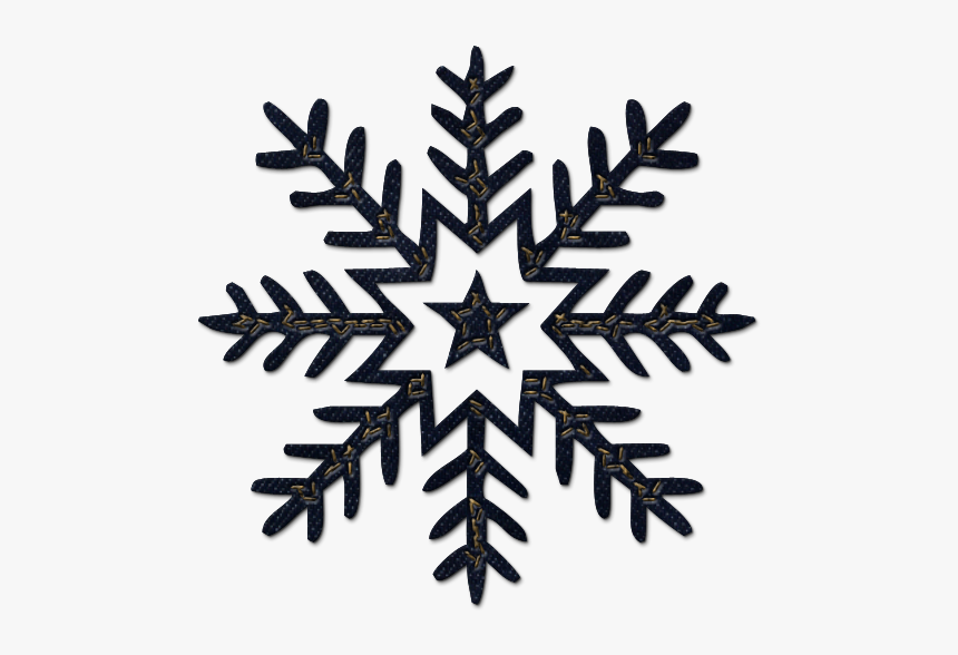 Snowflake Clipart High Resolution - Transparent Background Snowflake Clipart, HD Png Download