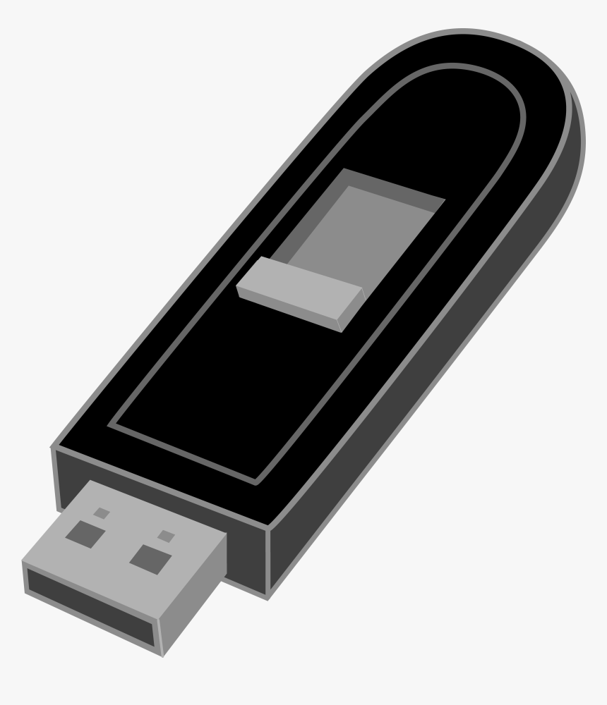 Collection Of Usb - Flash Drive Clipart, HD Png Download