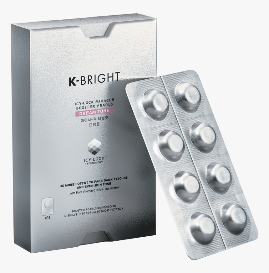 K Bright Icy Lock Miracle Booster Pearls, HD Png Download