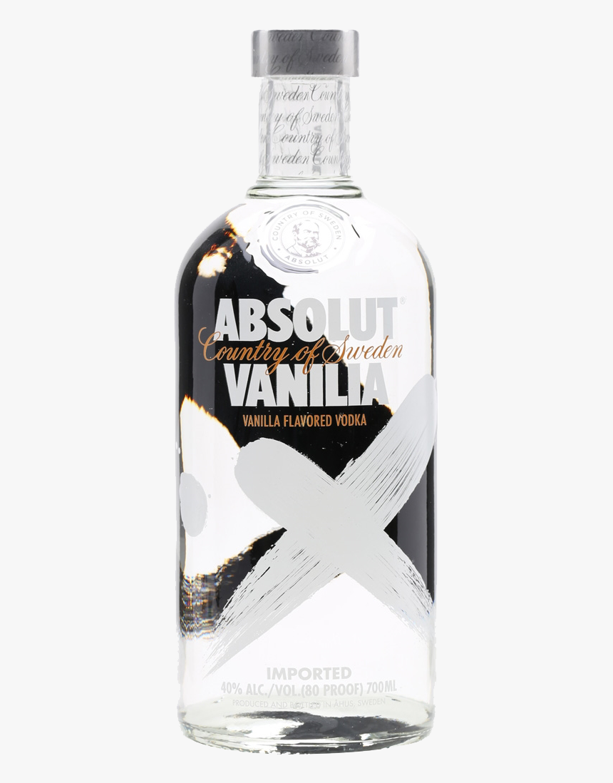 Absolut Vanilla -1ltr - Absolut Vanilla Vodka, HD Png Download