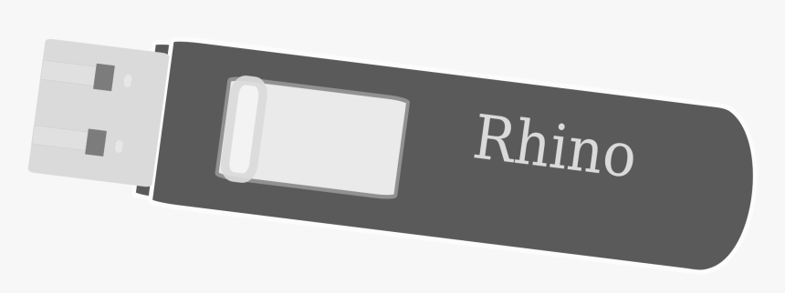 Clipart Computer Pendrive - Flash Drive Transparent Vector, HD Png Download