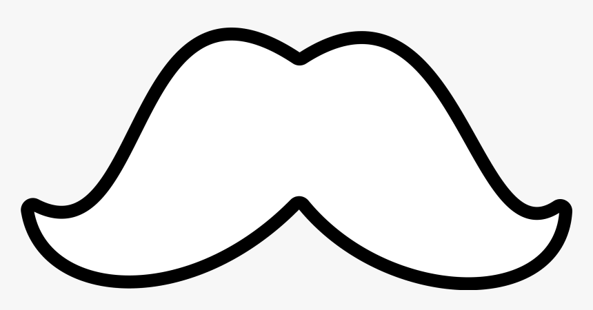 Dagi Clipground White Moustache, HD Png Download