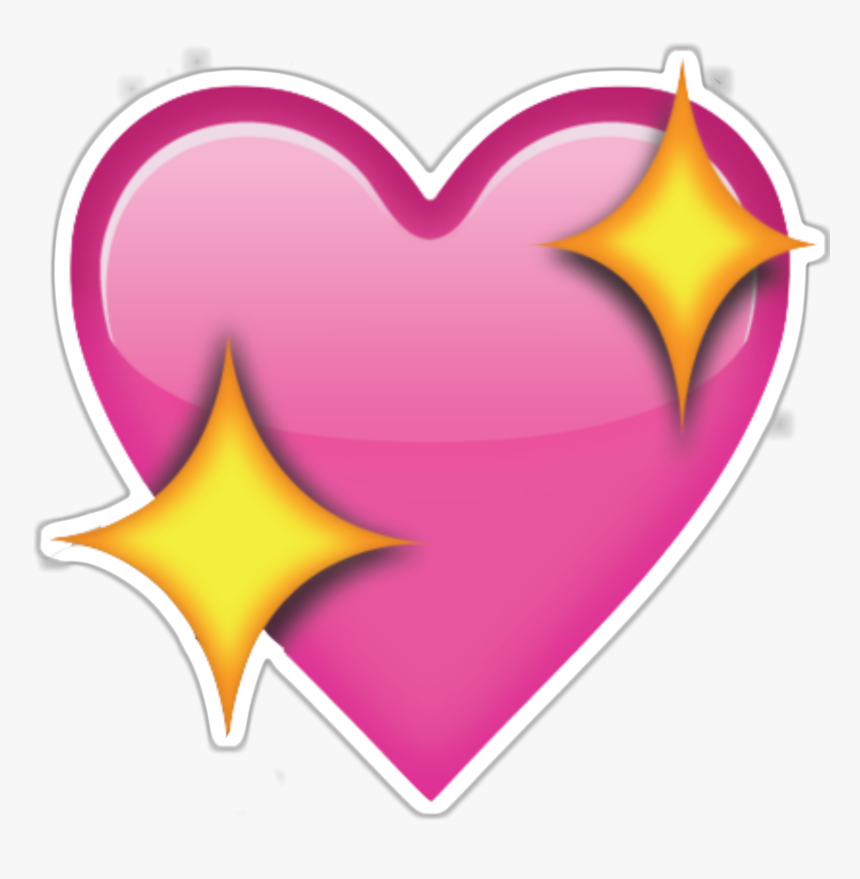 Pink Emoji Heart Png, Transparent Png , Transparent Png Image - PNGitem