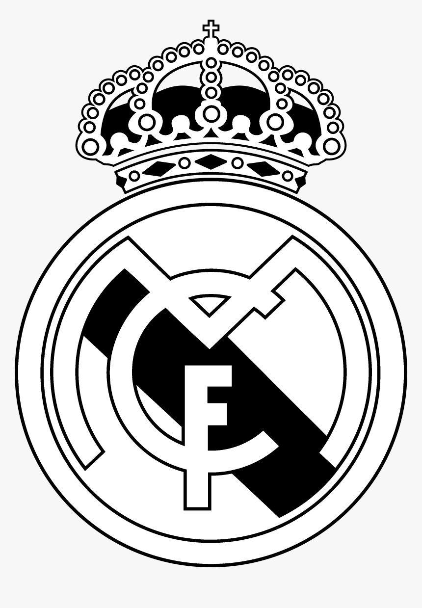 Transparent Real Madrid Crest Png Vector Real Madrid Png Png 