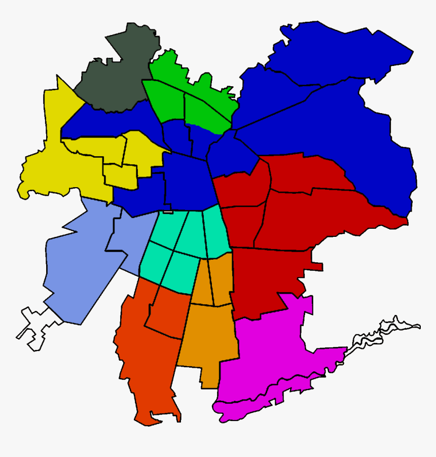 Mapa Cuerpos De Bomberos, Ciudad De Santiago De Chile - Mapa Comunal De Santiago, HD Png Download