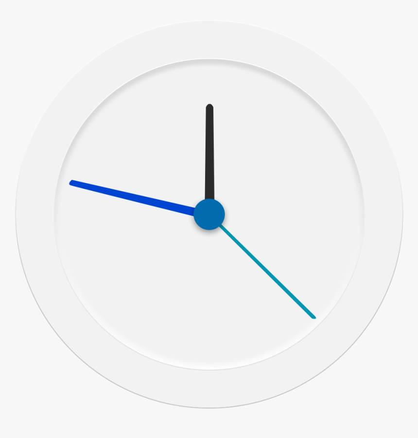 Clock Icon Galaxy S6 Png Image - Wall Clock, Transparent Png