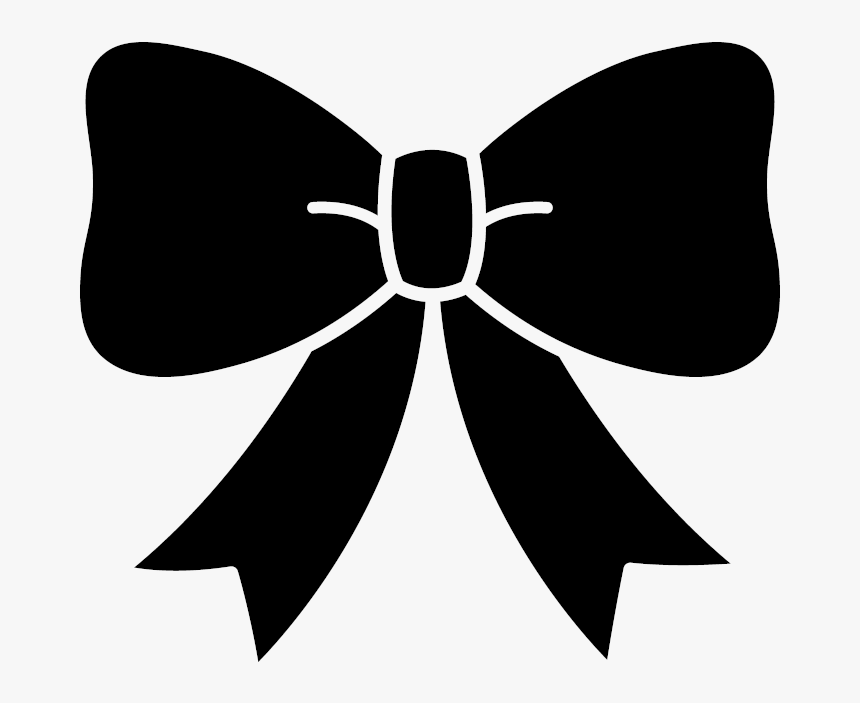 Christmas Bow Clipart Exclusive Clip Art Red Transparent - Hair Bow Clip Art, HD Png Download