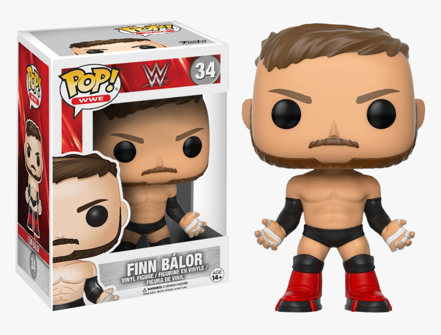 Wwe Pop Vinyl Figure Finn Balor - Finn Balor Funko Pop, HD Png Download