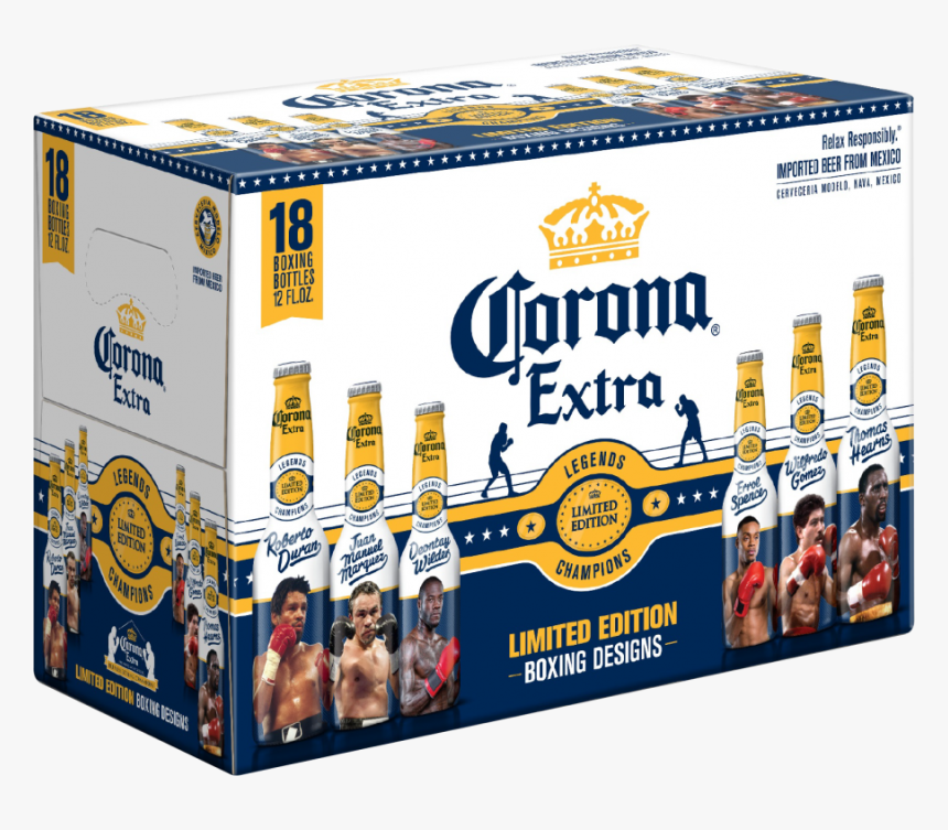 Special Edition Corona Bottles Boxing, HD Png Download