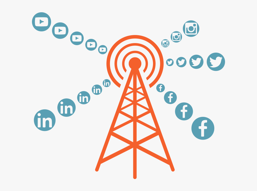 Social Medial Planning For Your Business - Cell Tower Base Station Icon, HD Png Download