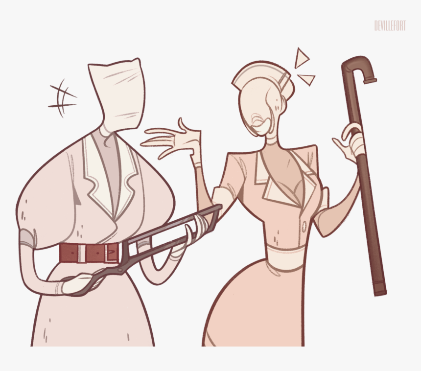 Transparent Silent Hill Nurse Png - Dead By Daylight Crossover, Png Download