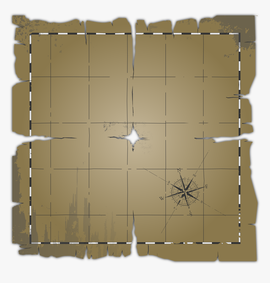 Kertas Peta Kosong Png, Transparent Png
