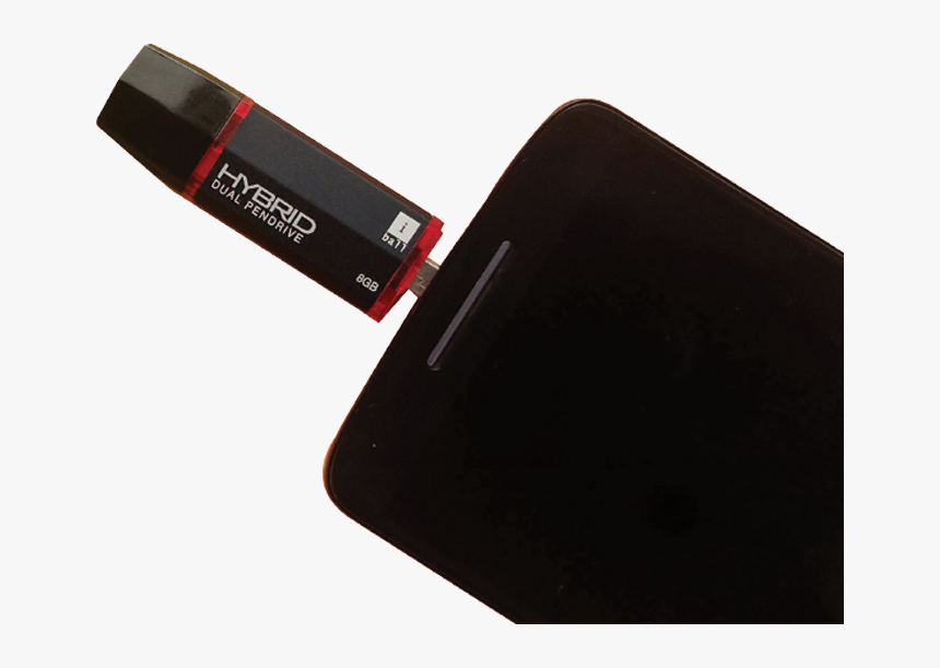 With Iball Hybrid Dual Pendrive, You Could Share And - Gadget, HD Png Download