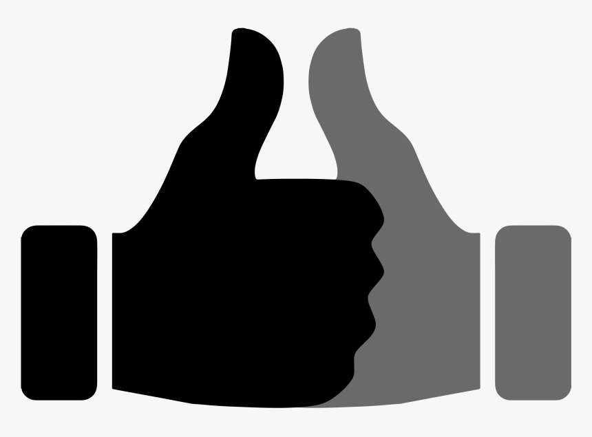 Silhouette Clipart Wrestling - Thumb War Png, Transparent Png