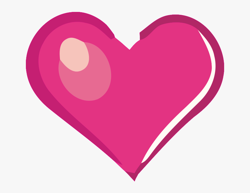 Cartoon Heart Png Transparent - Heart, Png Download