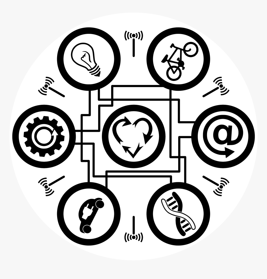 This Free Icons Png Design Of Hexagon , Png Download - Internet Of Things Symbol, Transparent Png