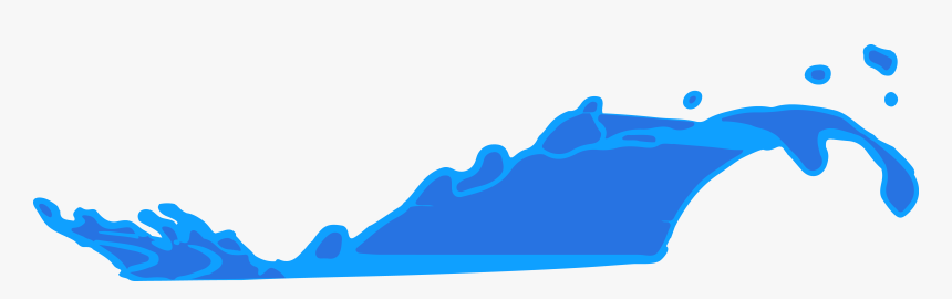 Best Wave Clipart - Water Splash Clipart Png, Transparent Png