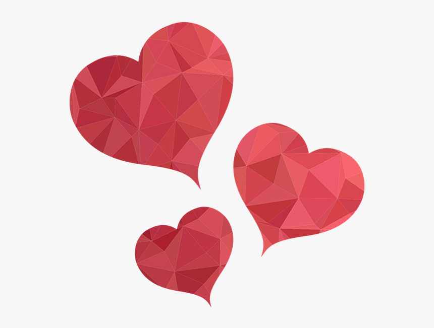 Hearts, Glass Hearts, Heart, Pink Heart, Red Hearts - Heart Shape Logo Png, Transparent Png