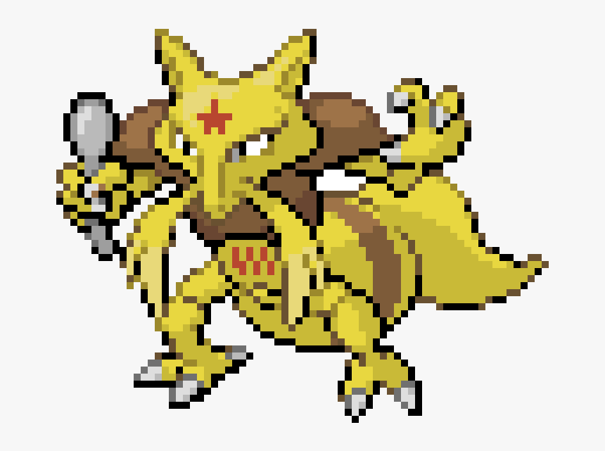 Pokemon Kadabra Sprite Png, Transparent Png