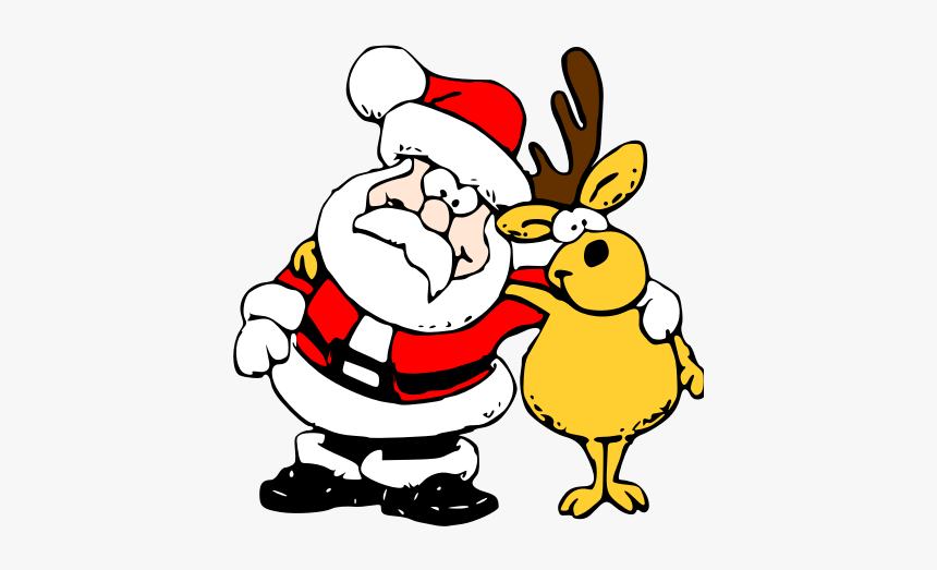Download Santa And Reindeer Svg Clip Arts Santa And Reindeer Cartoon Hd Png Download Transparent Png Image Pngitem 3D SVG Files Ideas | SVG, Paper Crafts, SVG File
