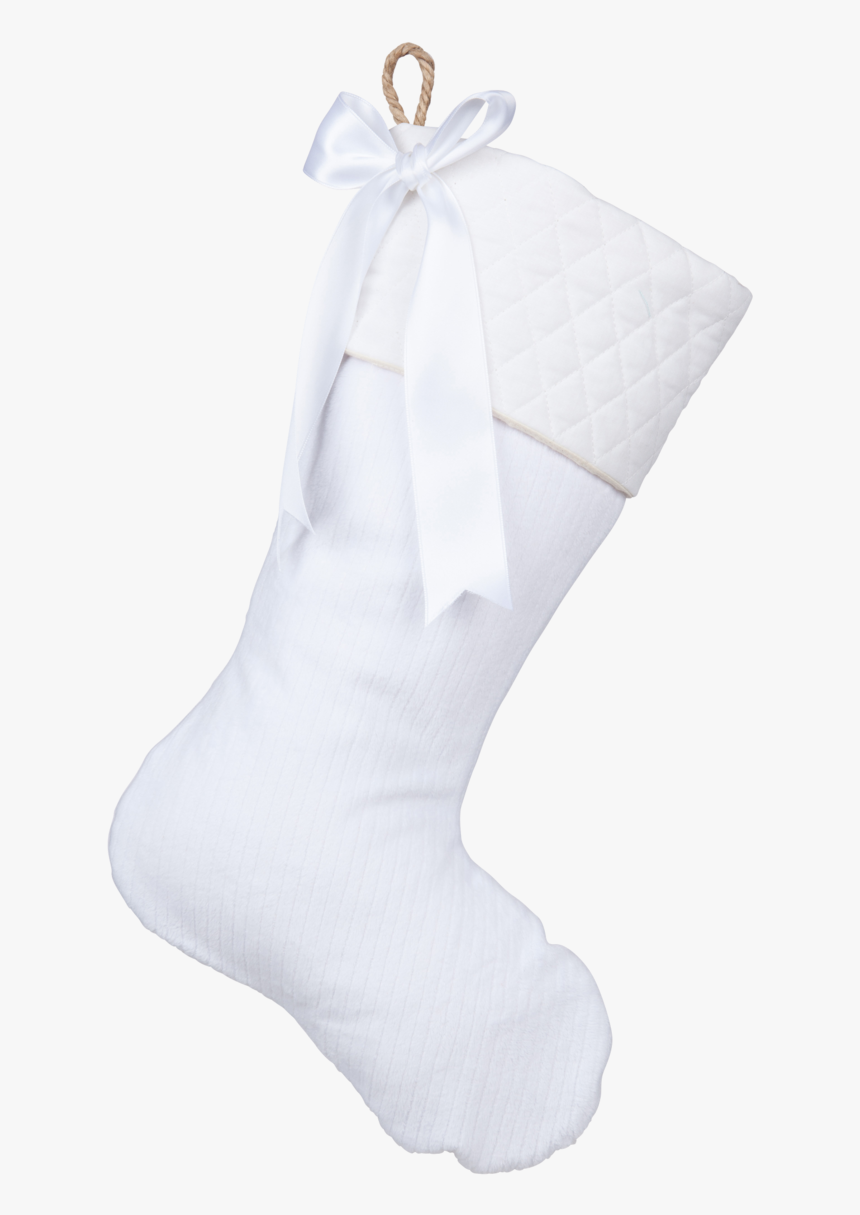 White Christmas Stockings Png, Transparent Png