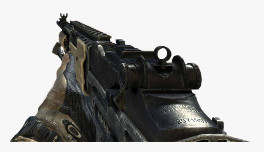 [​img] - Mw3 Mk14 Red Dot, HD Png Download