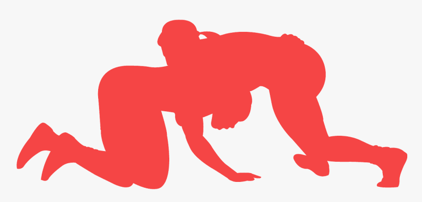 Wrestling Girls Vector, HD Png Download