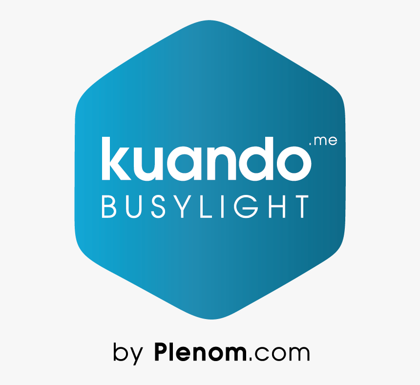 Kuando Busylight Hexagon By Plenom Logo - Graphic Design, HD Png Download