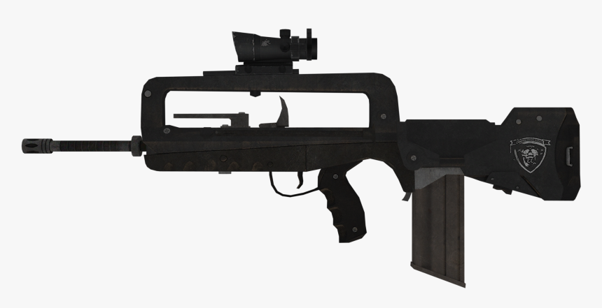 Transparent Spec Ops The Line Png - Famas Airsoft Gun, Png Download