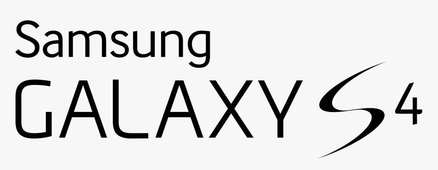 Samsung Galaxy S 4 Logo - Samsung Galaxy S4 Logo, HD Png Download