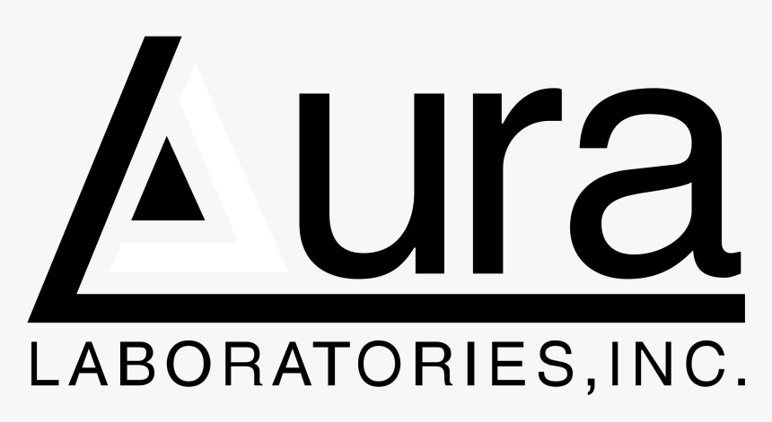 Aura Laboratories Logo Black And White - Graphics, HD Png Download