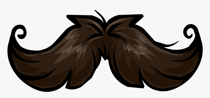 Curly Mustache, HD Png Download