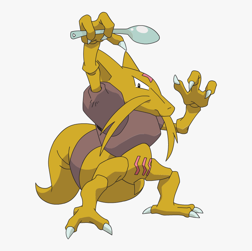 Pokemon Kadabra, HD Png Download