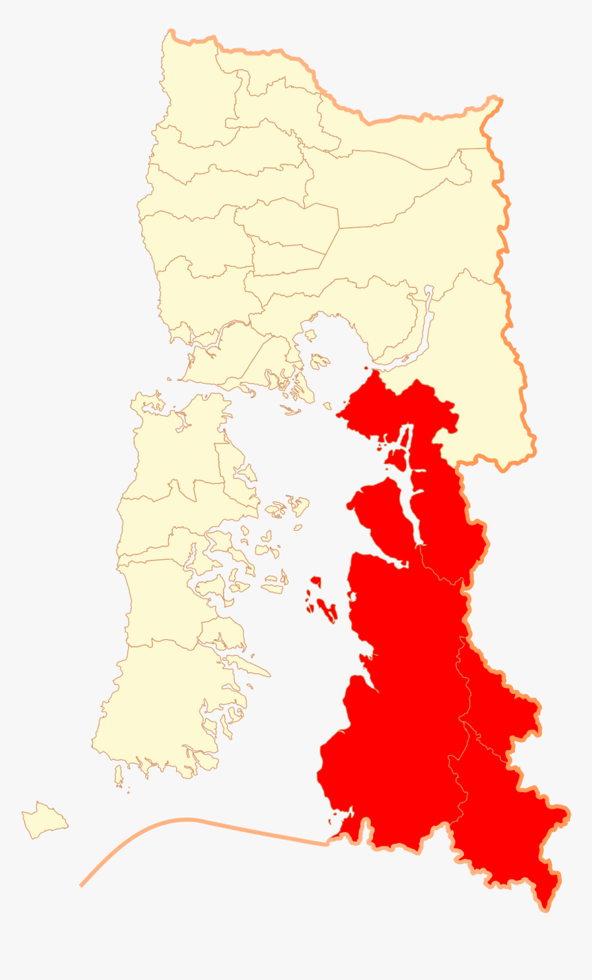 Provincia De Palena Mapa, HD Png Download