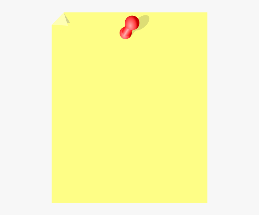 Yellow Sticky Notes Png Image - Parallel, Transparent Png