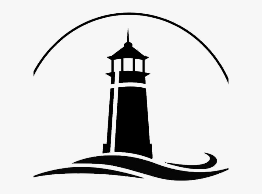 Clip Art Portable Network Graphics Lighthouse Transparency - Black And White Clipart Lighthouse, HD Png Download