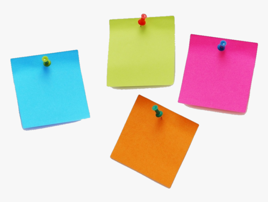 Yellow Sticky Notes Png Image - Transparent Background Sticky Note Png, Png Download
