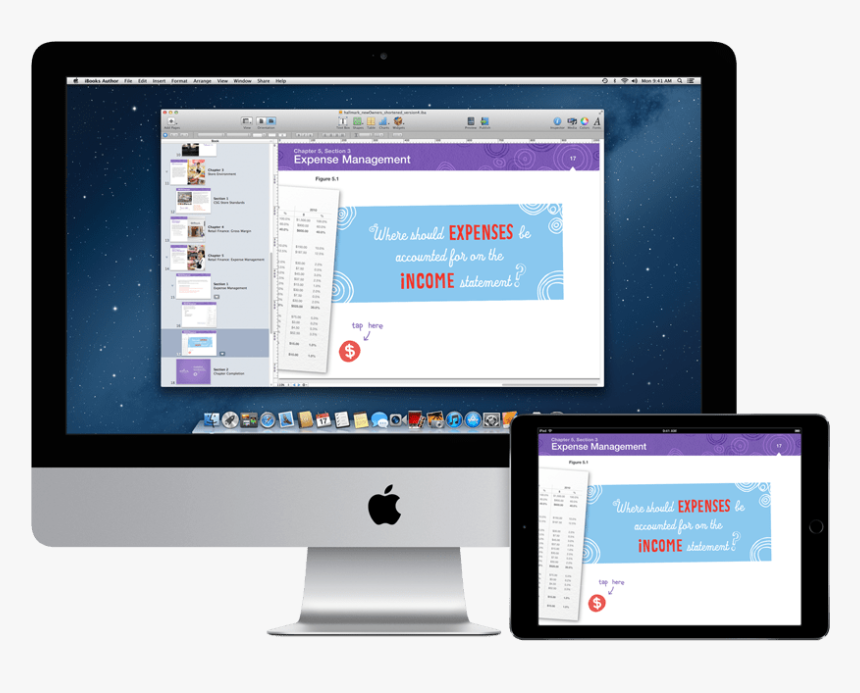Interactive Business Document - Mac And Ipad Png, Transparent Png