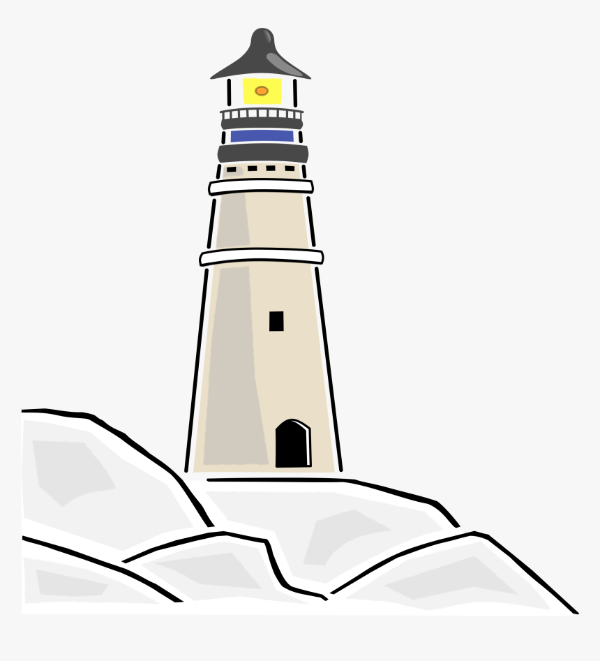 Tower,artwork,tree - Clip Art Lighthouse, HD Png Download