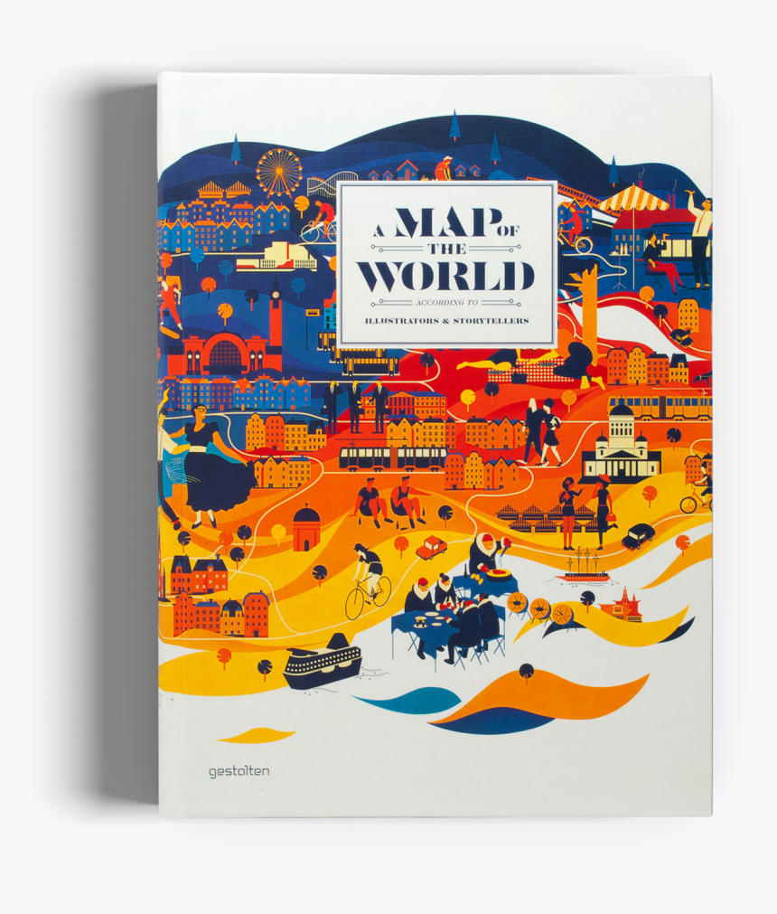 A Map Of The World Gestalten Book Design 
 Class - Map Of The World Book, HD Png Download