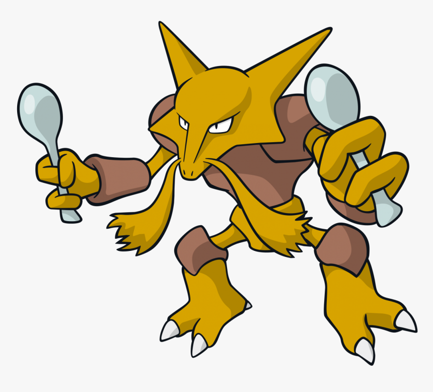 Pokemon Alakazam, HD Png Download