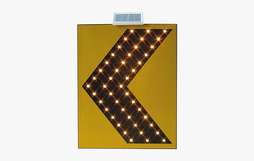 Solar Led Chevron Sign, HD Png Download